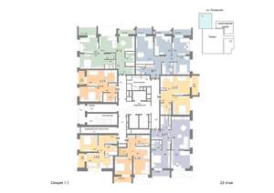 3-к квартира, вторичка, 77м2, 23/25 этаж