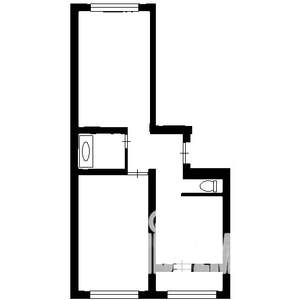 2-к квартира, вторичка, 56м2, 8/25 этаж