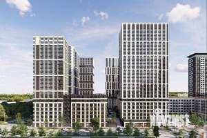 1-к квартира, строящийся дом, 37м2, 7/23 этаж