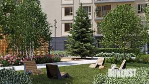1-к квартира, вторичка, 43м2, 4/7 этаж