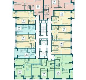 3-к квартира, вторичка, 82м2, 3/14 этаж