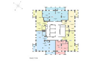 3-к квартира, строящийся дом, 77м2, 20/30 этаж