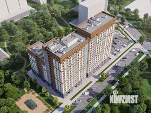 2-к квартира, строящийся дом, 52м2, 20/25 этаж