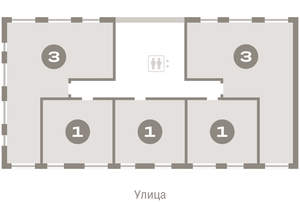 1-к квартира, вторичка, 40м2, 3/16 этаж