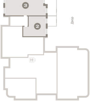 3-к квартира, вторичка, 153м2, 1/24 этаж