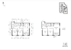 2-к квартира, вторичка, 65м2, 25/26 этаж
