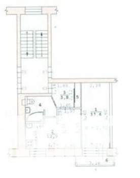1-к квартира, вторичка, 36м2, 5/5 этаж