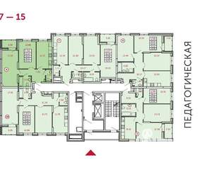3-к квартира, вторичка, 73м2, 15/15 этаж