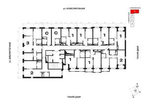 Студия квартира, вторичка, 21м2, 21/25 этаж