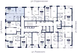 2-к квартира, вторичка, 54м2, 3/25 этаж