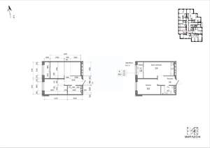 1-к квартира, вторичка, 44м2, 8/26 этаж