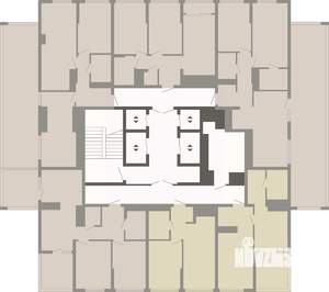 2-к квартира, строящийся дом, 81м2, 27/32 этаж