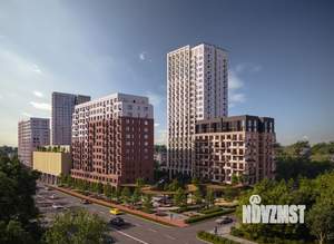 2-к квартира, строящийся дом, 39м2, 2/24 этаж