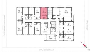 Студия квартира, вторичка, 19м2, 8/8 этаж