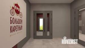 Студия квартира, строящийся дом, 23м2, 24/27 этаж