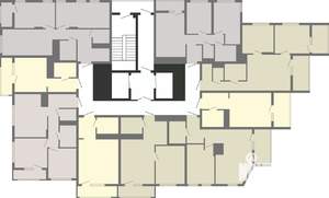 2-к квартира, вторичка, 60м2, 17/19 этаж