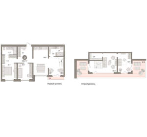 3-к квартира, вторичка, 161м2, 7/24 этаж