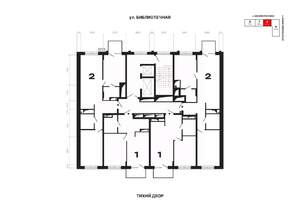 2-к квартира, вторичка, 66м2, 6/25 этаж
