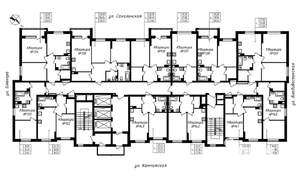 2-к квартира, строящийся дом, 55м2, 12/25 этаж