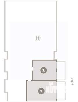 1-к квартира, вторичка, 78м2, 1/16 этаж