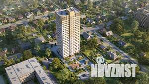 1-к квартира, строящийся дом, 31м2, 3/24 этаж