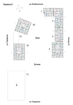 2-к квартира, строящийся дом, 43м2, 2/24 этаж