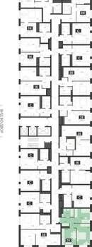 2-к квартира, вторичка, 46м2, 11/25 этаж