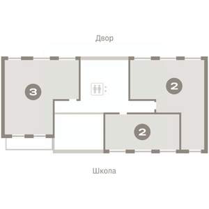 3-к квартира, вторичка, 91м2, 9/9 этаж