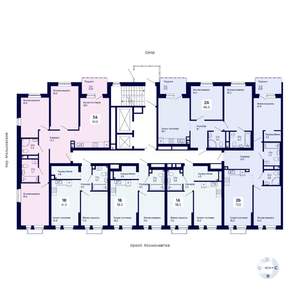 1-к квартира, вторичка, 42м2, 2/18 этаж