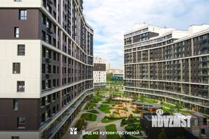 2-к квартира, строящийся дом, 73м2, 5/31 этаж