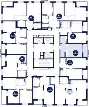 Студия квартира, сданный дом, 30м2, 17/21 этаж