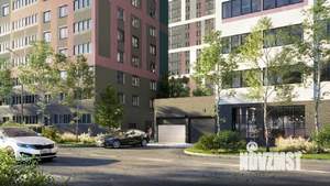 Студия квартира, строящийся дом, 71м2, 8/25 этаж