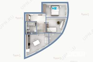 2-к квартира, вторичка, 59м2, 13/33 этаж