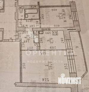 2-к квартира, вторичка, 49м2, 1/9 этаж