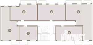 2-к квартира, вторичка, 52м2, 3/16 этаж