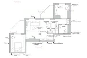 3-к квартира, вторичка, 55м2, 20/25 этаж