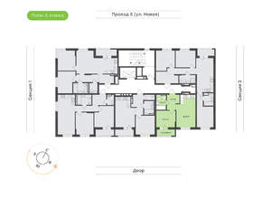 1-к квартира, вторичка, 40м2, 3/17 этаж