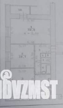 3-к квартира, вторичка, 60м2, 9/9 этаж