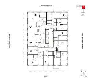 Студия квартира, строящийся дом, 25м2, 5/25 этаж