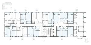 1-к квартира, вторичка, 42м2, 30/32 этаж