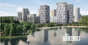 2-к квартира, строящийся дом, 58м2, 12/26 этаж