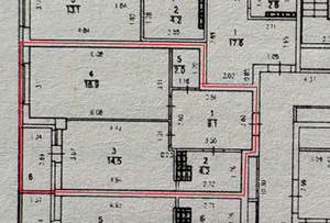 1-к квартира, вторичка, 49м2, 14/25 этаж