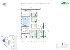 1-к квартира, вторичка, 43м2, 6/24 этаж