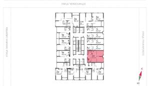 2-к квартира, вторичка, 51м2, 29/32 этаж