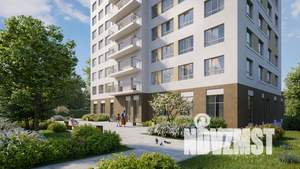 2-к квартира, строящийся дом, 51м2, 15/24 этаж