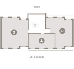 2-к квартира, вторичка, 167м2, 7/7 этаж