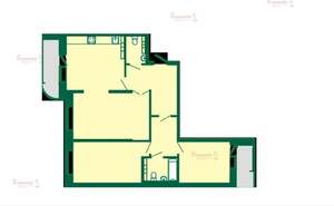 3-к квартира, вторичка, 89м2, 19/24 этаж