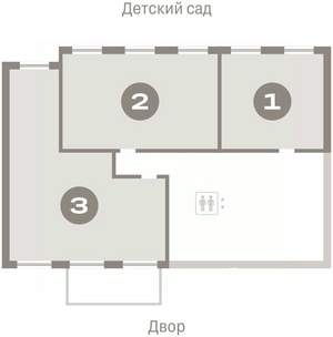 3-к квартира, вторичка, 91м2, 2/8 этаж