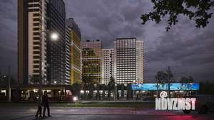 1-к квартира, вторичка, 38м2, 17/25 этаж