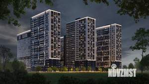 2-к квартира, строящийся дом, 58м2, 13/25 этаж